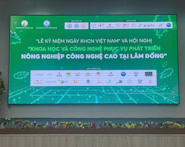 HỘI NGHỊ KH&CN LÂM ĐỒNG 2023: ĐỒNG HÀNH CÙNG "THỦ PHỦ" NÔNG NGHIỆP CÔNG NGHỆ CAO