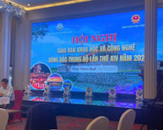 AGOIN THAM GIA TRƯNG BÀY TẠI HỘI NGHỊ GIAO BAN KH&CN VÙNG BẮC TRUNG BỘ LẦN THỨ XIV - HUẾ