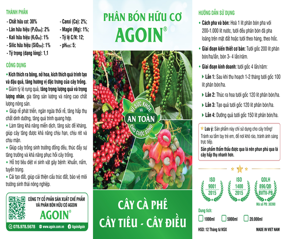 AGOIN - Cây Hồ Tiêu